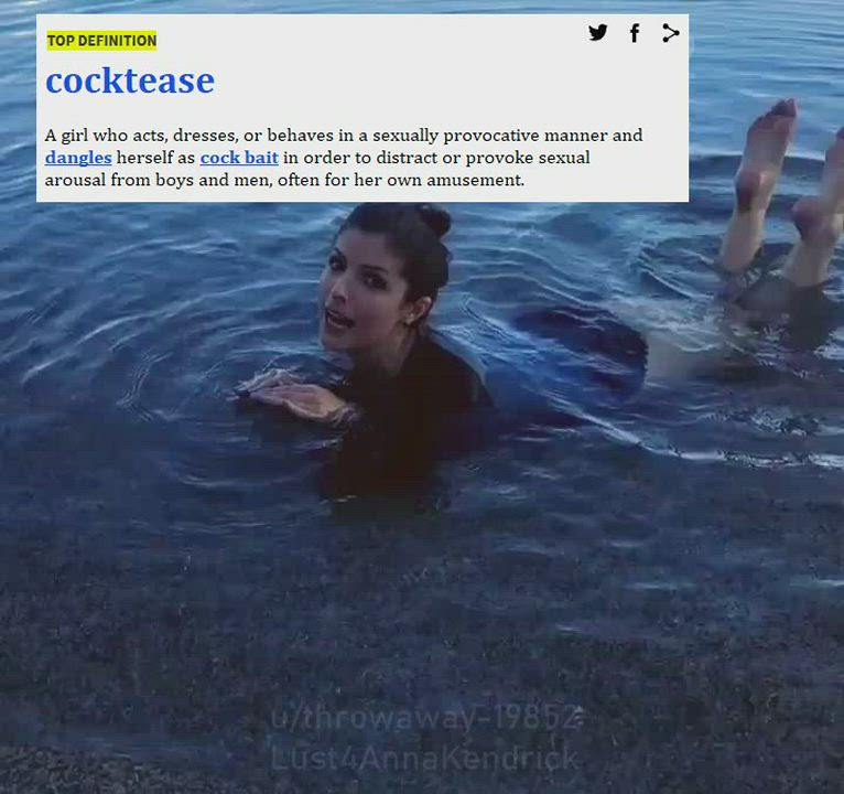 Anna Kendrick Celebrity Tease gif