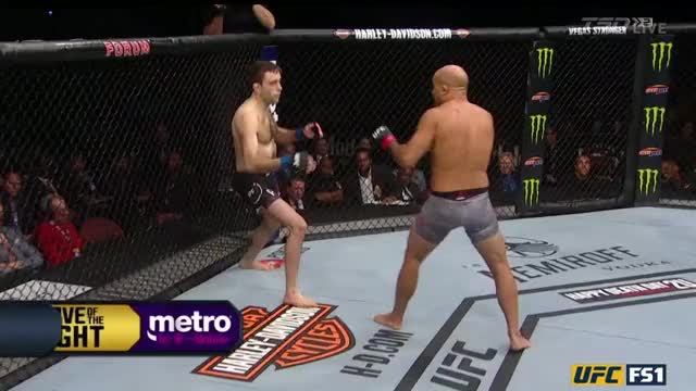 Ryan Hall beats BJ Penn