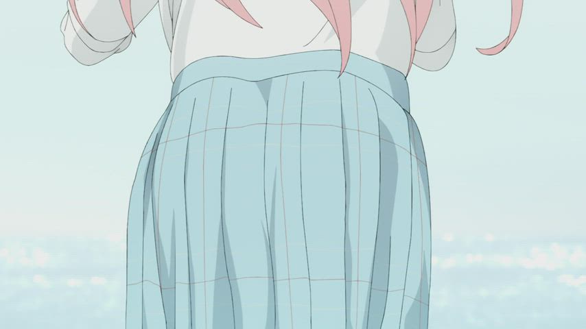 anime ecchi panties upskirt gif