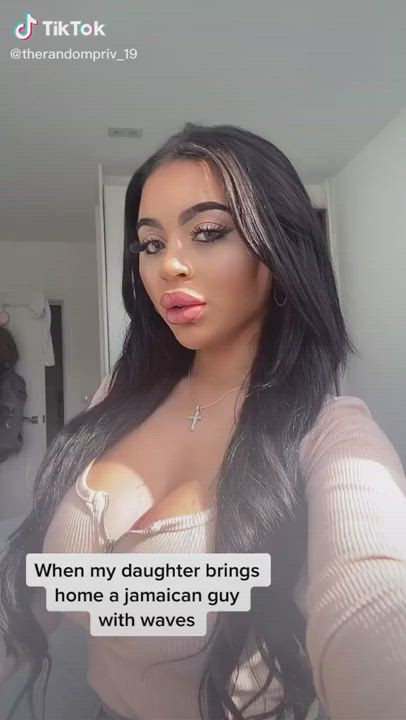 Big Tits Teen TikTok gif