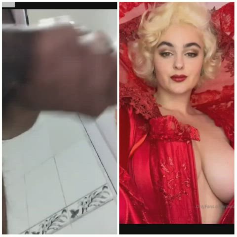 Jerk Off Tribute to Slutty Santa Miss Stefania Ferrario 🤤🍆💦🍑💋