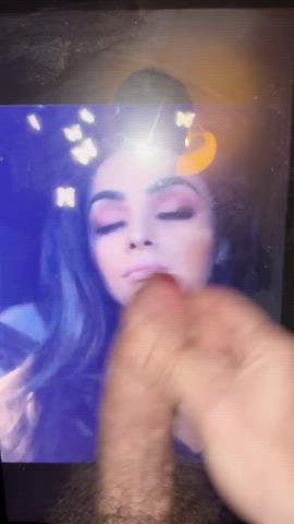 cumshot facial teen tribbing tribute r/tributeme gif