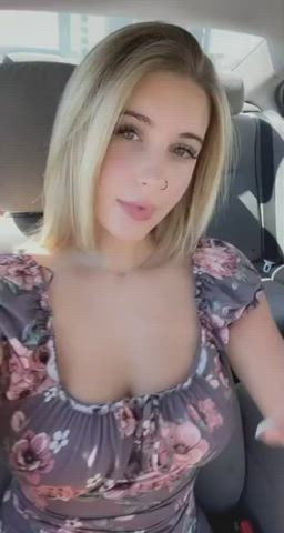 blonde car sex onlyfans gif