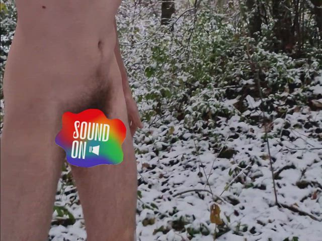 asmr amateur balls cock naked nudist nudity outdoor pubic hair public gif