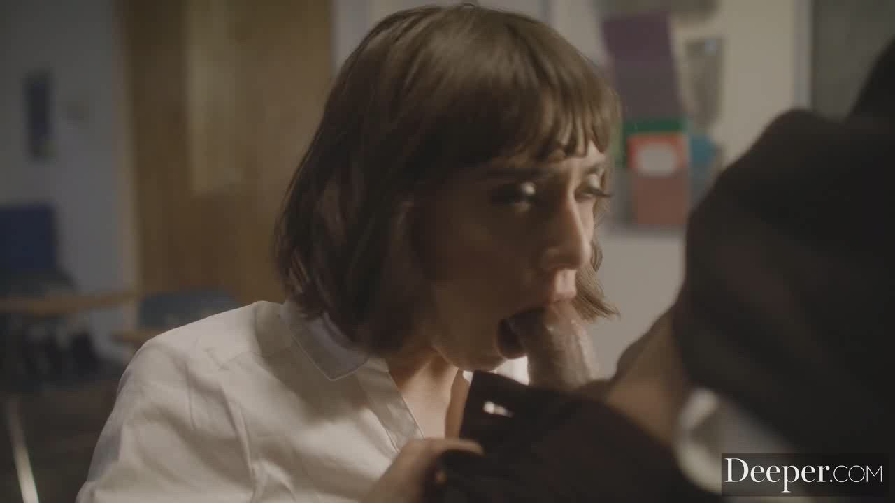 Blowjob Deepthroat Janice Griffith gif