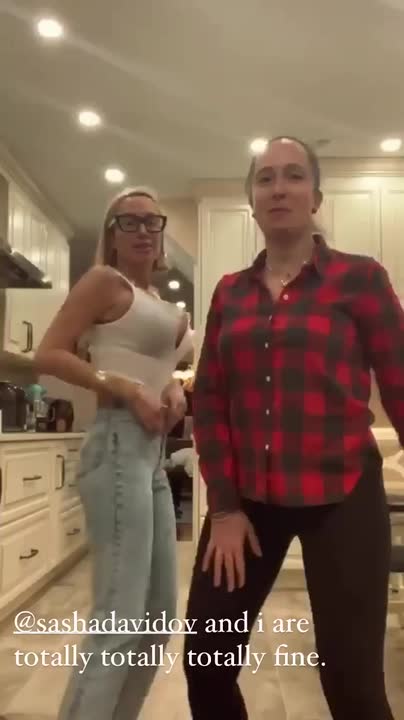 Kat &amp; Sasha dancing