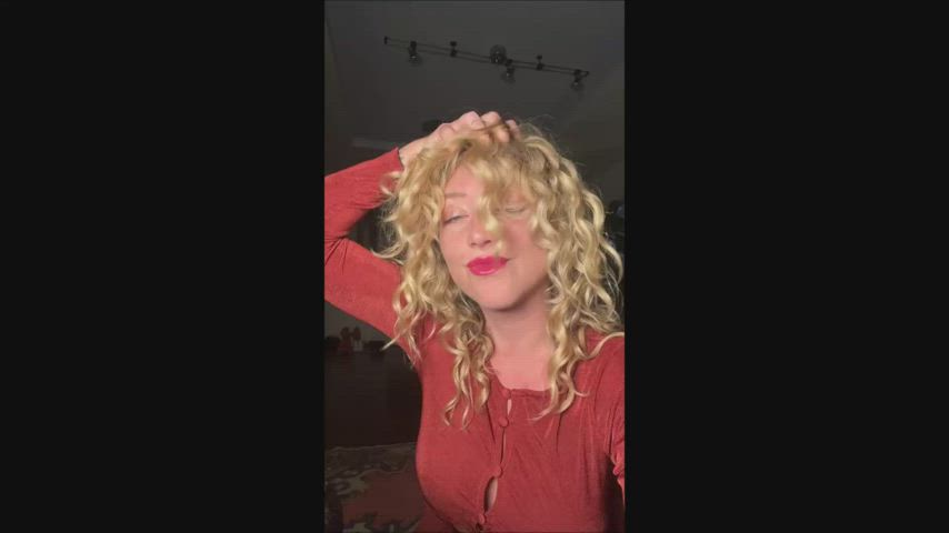 big tits blonde boobs missionary shaved pussy tiktok gif