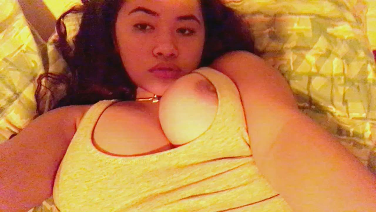 Boobs Masturbating Pussy gif