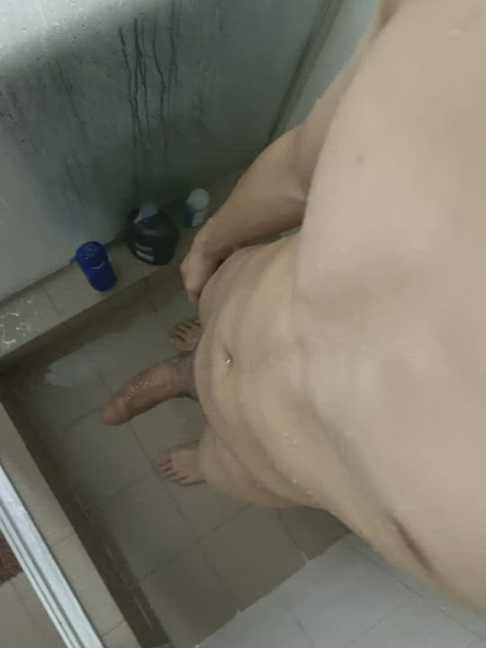 Jerking off in the shower always feels good ?