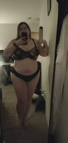 bbw homemade lingerie nsfw thick gif
