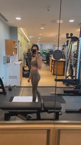 Ass Celebrity Workout gif