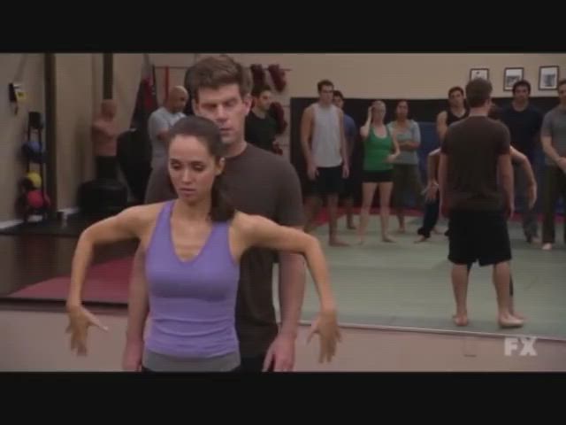 eliza dushku groping sexy gif