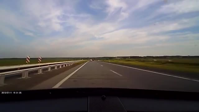 WCGW Trying to brake check a car while on a motorcycle