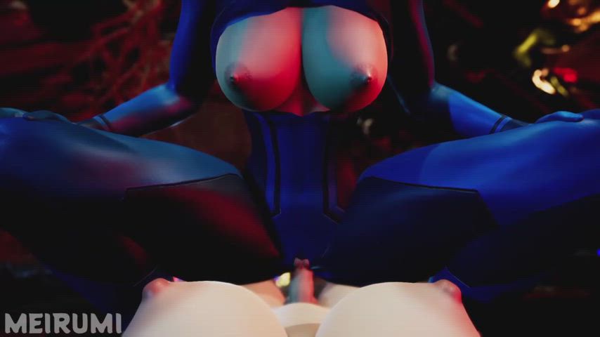 Samus riding futa cock POV (Meirumi) [Metroid]