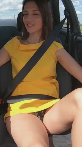 Upskirt Spy Candid gif