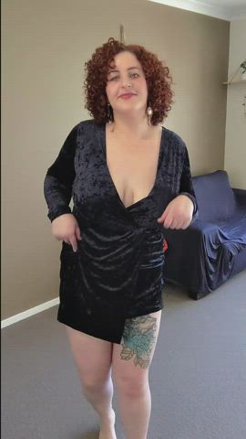 bbw redhead tits gif