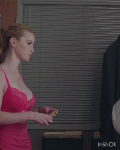 Boobs MILF Nurse Riding Seduction Stripping Tits Undressing gif