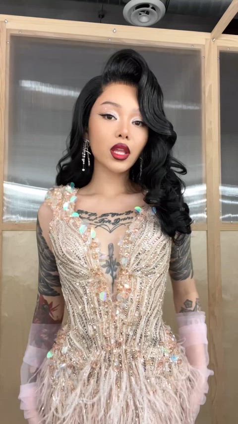 asian celebrity cute tiktok gif