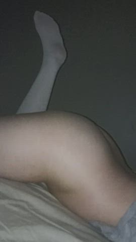 big ass knee high socks pale gif