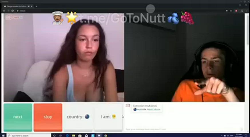 big tits cute natural tits gif