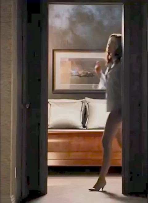 emily blunt underboob underwear gif