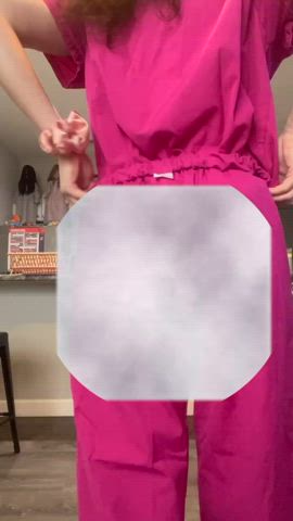 nurse role play wedgie gif