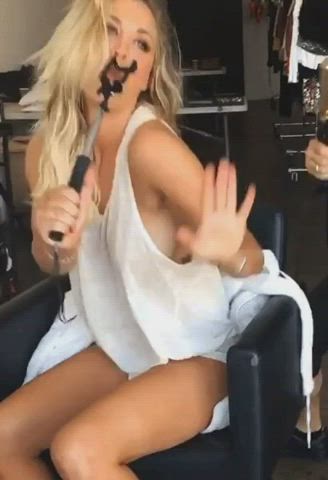 kaley cuoco sexy sexy voice gif