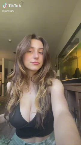 big tits tiktok tits gif