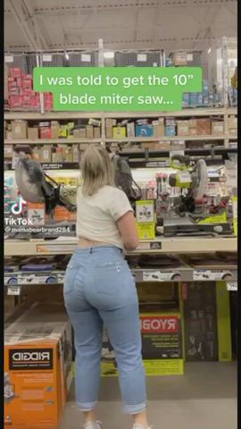Big Ass Jeans MILF Pawg Thick gif
