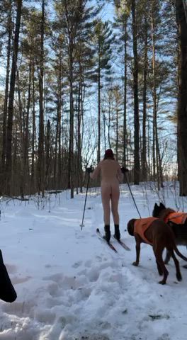 naked nude outdoor gif