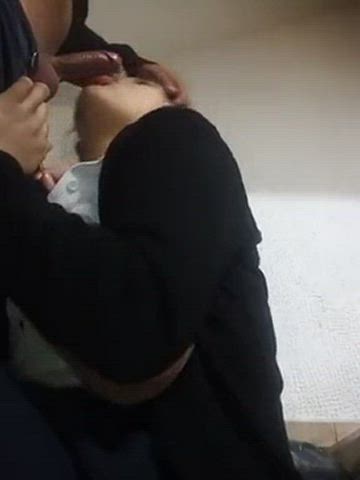 amateur blowjob deepthroat homemade hotwife indian office secretary teen gif