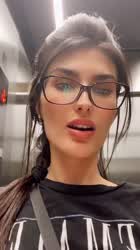 Ass Brunette Glasses gif