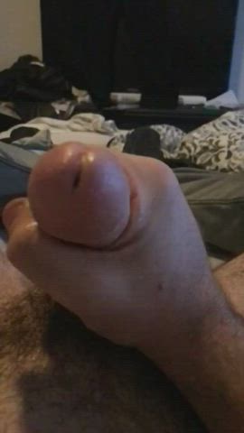 big dick cock cum cumshot erection jerk off male masturbation masturbating solo gif
