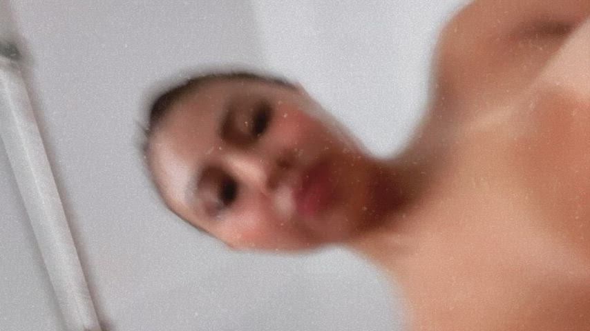 amateur bathroom bouncing tits camsoda lesbian public shower soapy wet gif
