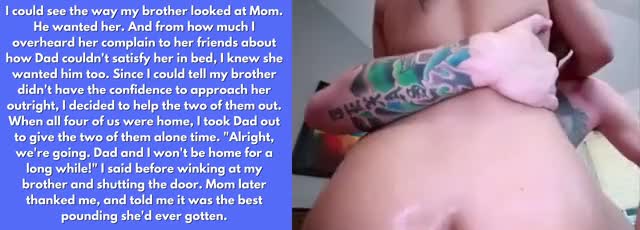 [M/S] [NTR] [Brother/Mother] My brother and mother wanted to hook up. I distracted