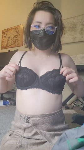 Do you like my bra on or off?