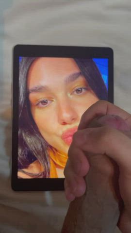 Dua loves cum in her face