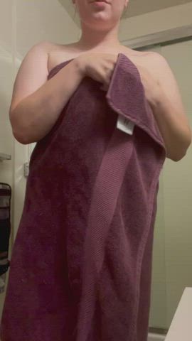 Chubby Naked Pawg Shower Thick Towel gif
