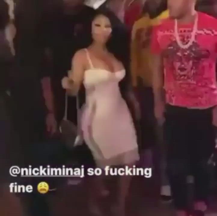 Bouncing Curvy Nicki Minaj Party Thick gif