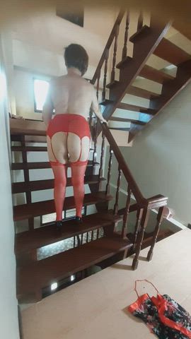 lingerie milf onlyfans stockings striptease teasing gif