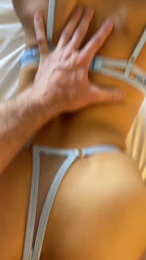 When your hotwife sends you a video of her getting pounded from behind with a butt