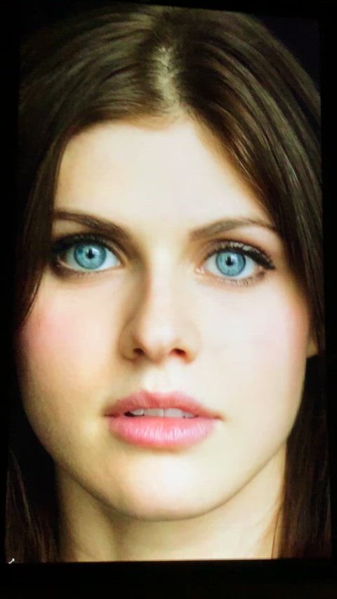 alexandra daddario blue eyes celebrity cumshot cute facial male masturbation moaning