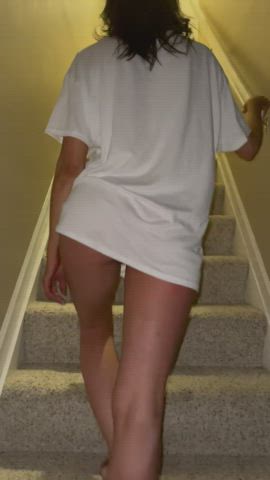 Follow me upstairs?