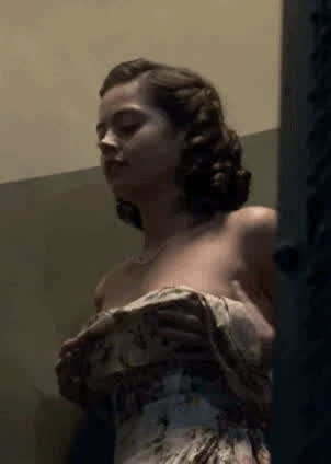 Celebrity Jenna Coleman Tits gif