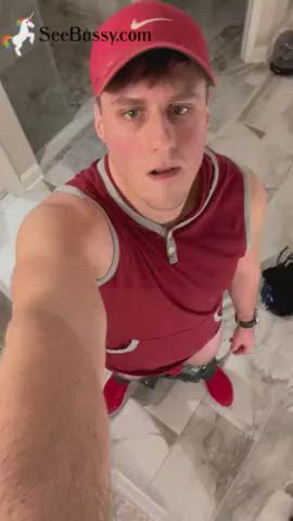 homemade jock muscles underwear gif