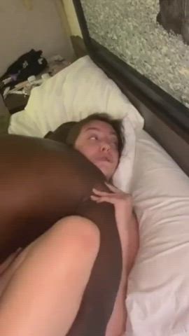 bbc interracial missionary orgasm gif