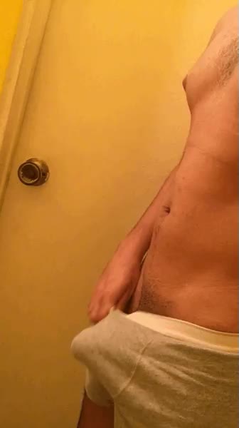 Revealing my thick uncut