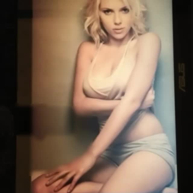 Scarlett Johansson cumtribute