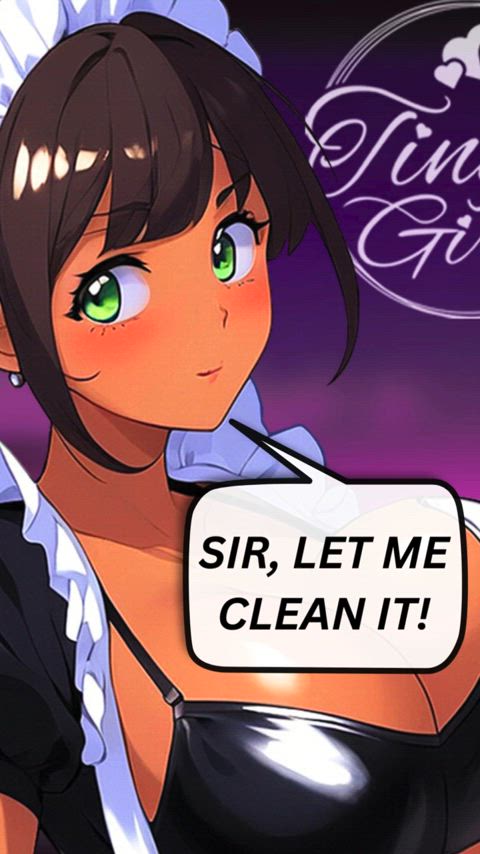 asmr animation anime face fuck hentai hispanic latina maid submissive gif