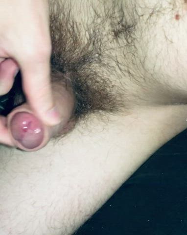 cock cum hairy masturbating penis teen gif
